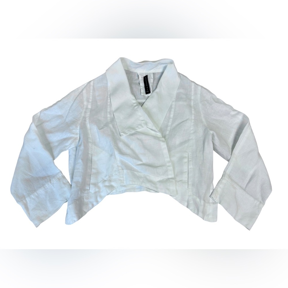 Gershon Bram Wide Collared Bolero Size S